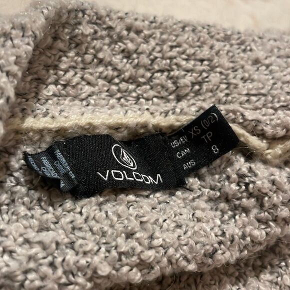 Volcom cardigan sweater SZ Xsmall - Picture 7 of 8
